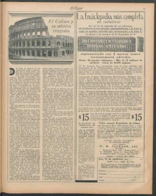 El Coliseo y su mística tragedia
