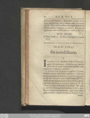 Tit. I. (III. 13.) De iurisdictione.