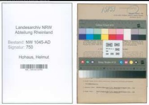 Entnazifizierung Helmut Hohaus , geb. 25.04.1911 (Gaertner)