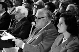 24 Tagung 1974 Chemiker: W. Fucks, Werner Forßmann, Gräfin Sonja Bernadotte