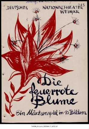 Die feuerrote Blume