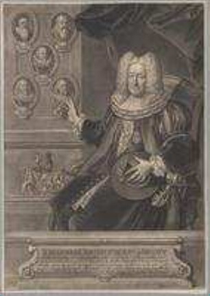 Johann Christoph (I.) Imhoff, Vorderster Duumvir, Reichsschultheiß etc.; geb. 9. Oktober 1659; gest. 31. August 1736