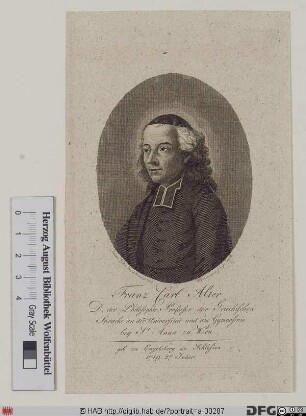Bildnis Franz Carl Alter