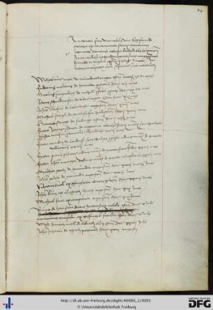[fol. 46] Rektorat Sigmund Kreuzer 1492/93