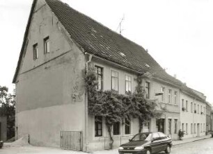 Belgern, Elbstraße 7. Wohnhaus (um 1800). Straßenansicht