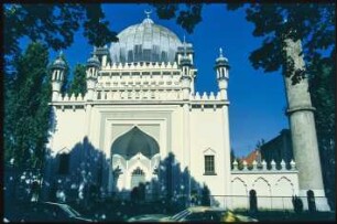 Blick auf die Wilmersdorfer Moschee