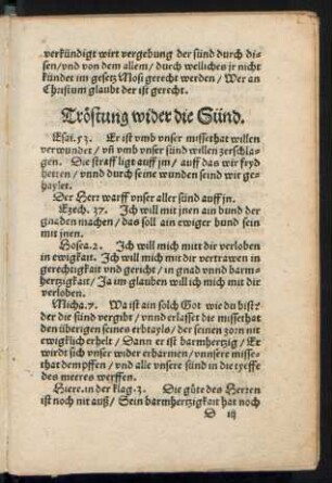 Tröstung wider die Sünd.