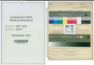 Entnazifizierung Karl Schloesser , geb. 26.02.1912 (Gastwirt)