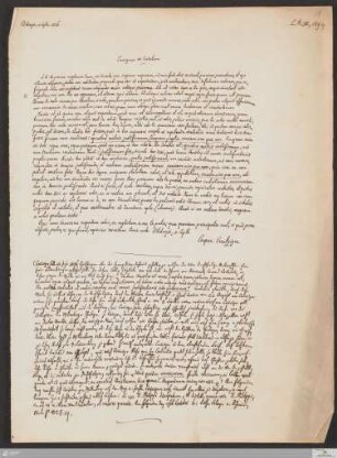 Faszikel V,g: Abschriften von Briefen Caspar Crucigers nach der Gothaer Handschrift