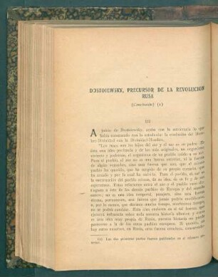 Dostoiewsky, precursor de la revolución rusa