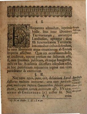 Diss. iur. inaug. de probatione landsassiatus ex situ terrarum