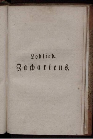 Loblied Zachariens.