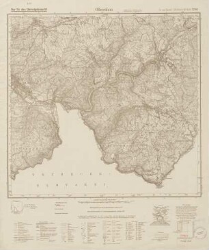 5346 Olbernhau, Meßtischblatt (4cm - Karte)