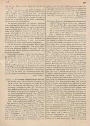 118 [Rezension] Beiträge zur Hessischen Kirchengeschichte