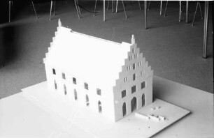 Freiburg: Stadtbauamt; Modell; Entwurf Kornhaus Freiburg