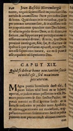 240-249, Caput XIX - XX