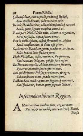 In secundum librum Regum.