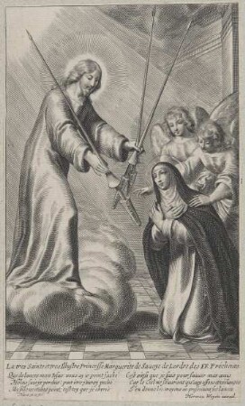 Bildnis der Marguerite de Sauoye