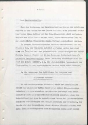 V. Die Bedeutung des Zellbildes für Prognose und klinischen Verlauf