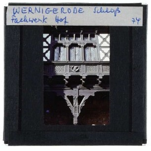Wernigerode, Schloss : Fassadendetail