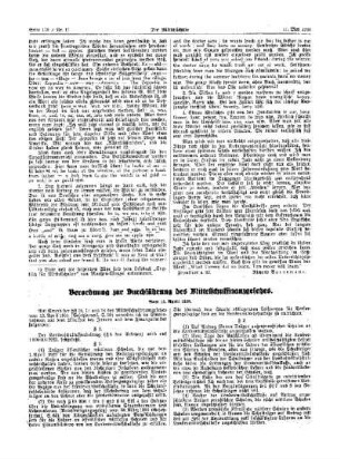 Verordnung zur Durchführung des Mittelschulfinanzgesetzes : vom 13. April 1938