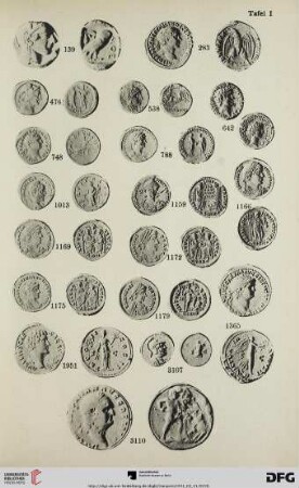 Tafel I-IV