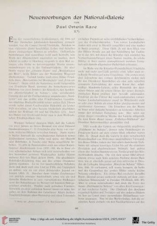 6/7: Neuerwerbungen der National-Galerie, [2]