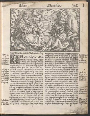 Liber Genesis: qui dicitur hebraice bresith.