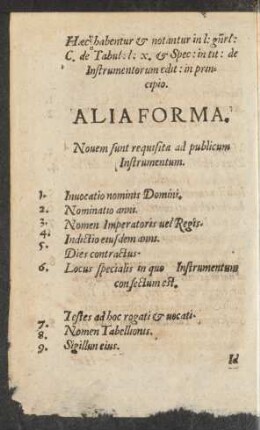 Alia Forma.