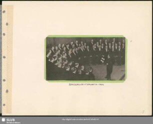 30. Geburtstag Bergsteigerchor, Konzert des Chores "Typografia Prag"