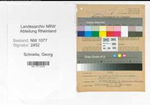 Entnazifizierung Georg Schnella , geb. 25.03.1913 (Polizist)