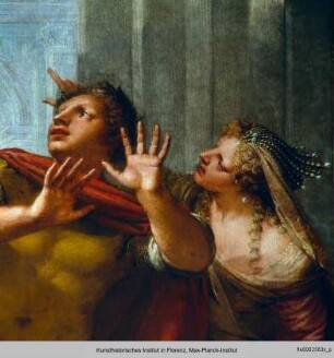 Die Tiburtinische Sibylle offenbart Kaiser Augustus eine Madonnenvision