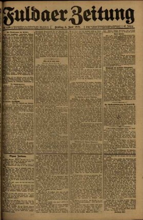 Ausgabe vom Freitag, den 06. Juni 1919.