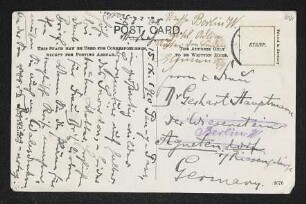 Brief von Hermann Georg Fiedler und Ethel Mary Fiedler an Gerhart Hauptmann und Gerhart Hauptmann