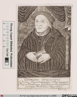 Bildnis Georg Spalatin(us) (eig. Burckhardt)