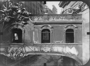 Dresden, Residenzschloss Dresden, Übergang Schloss - Kathedrale