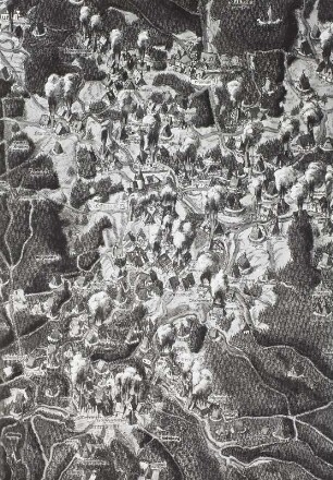 Eisen im Erzgebirge von R. Trexler nach Entwurf von E. Matthes : Eisen im Erzgebirge, Bildkarte