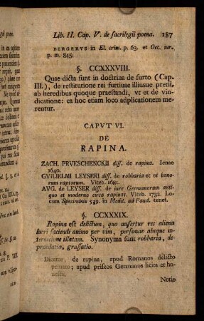 187-205, Caput VI. - Caput X.
