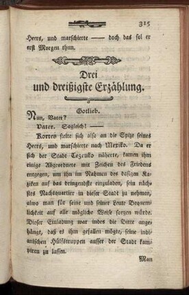 Drei und dreißigste Erzählung.