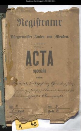 Statistik, Volkszählung, Gewerbezählung, Viehzählung, statistisches Bureau [Behörde], Berufsstatistik, Standesamtsstatistik, Armenstatistik - specialia -
