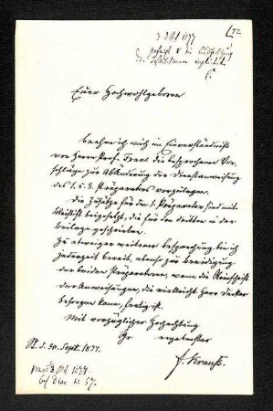 Schriftstück Krauß aus Akte Kerz