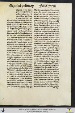 Questiones Septimi Politicorum