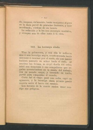 110. La hormiga alada