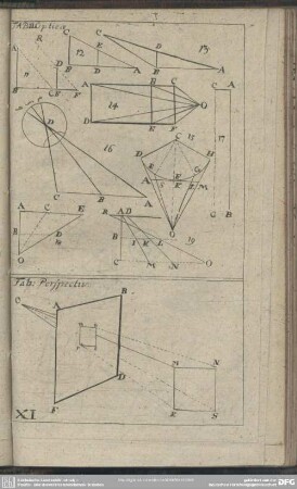 Tab. II Optica. Tab. Perspectiv.
