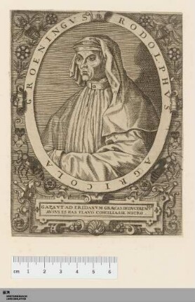 [Bildnis Rudolf Agricola] : Groeningus Rodolphus Agricola