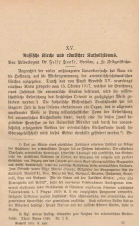 145-158 Russische Kirche und römischer Katholizismus