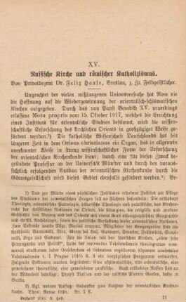 145-158 Russische Kirche und römischer Katholizismus