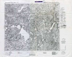 Reichskarte: Großblatt 36 Neustrelitz-Neubrandenburg-Müritzsee