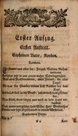 Der verlohrne Sohn