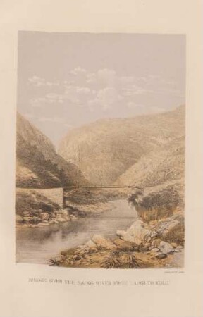Bridge over te Saing River from Largi to Kulu